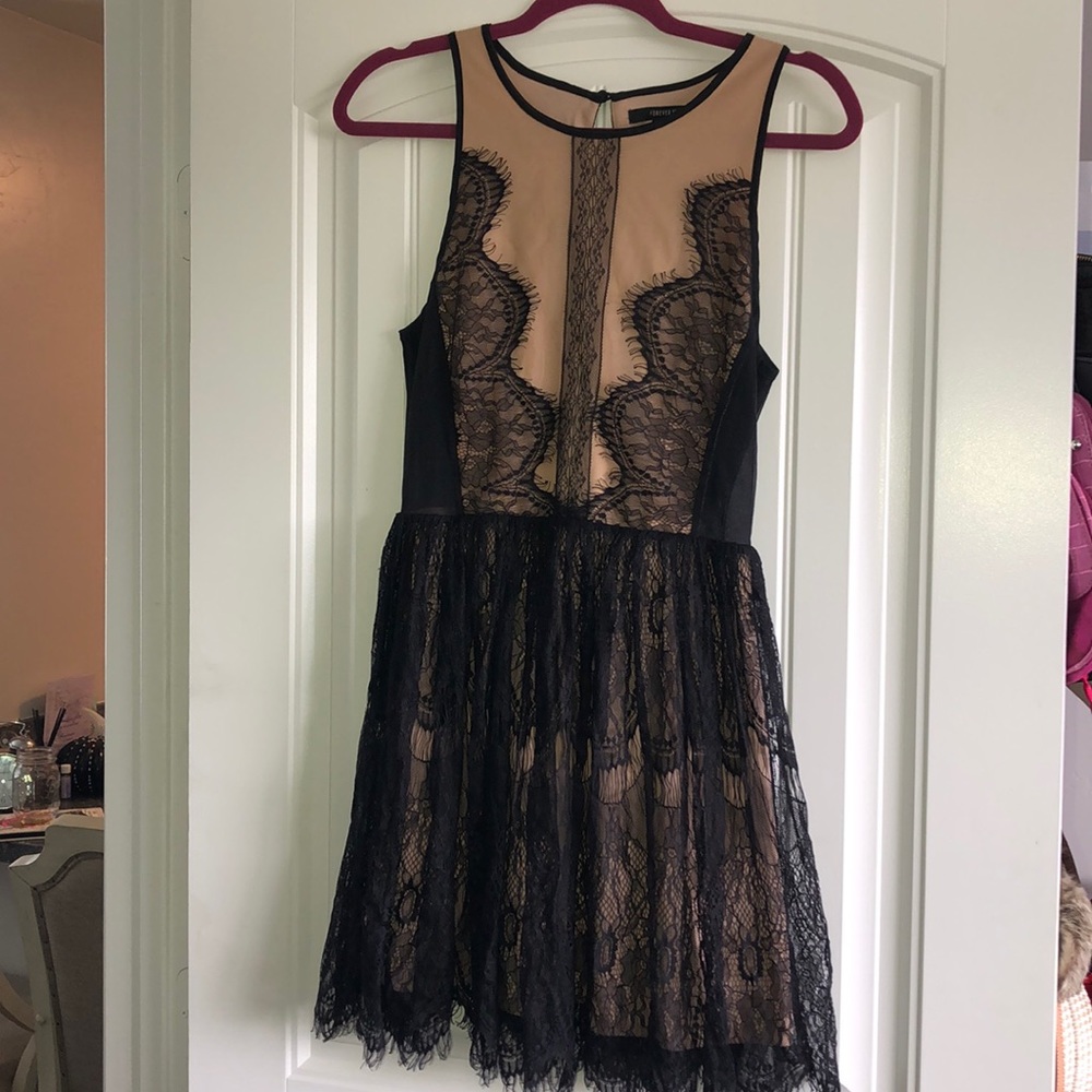 Short fancy laced dress